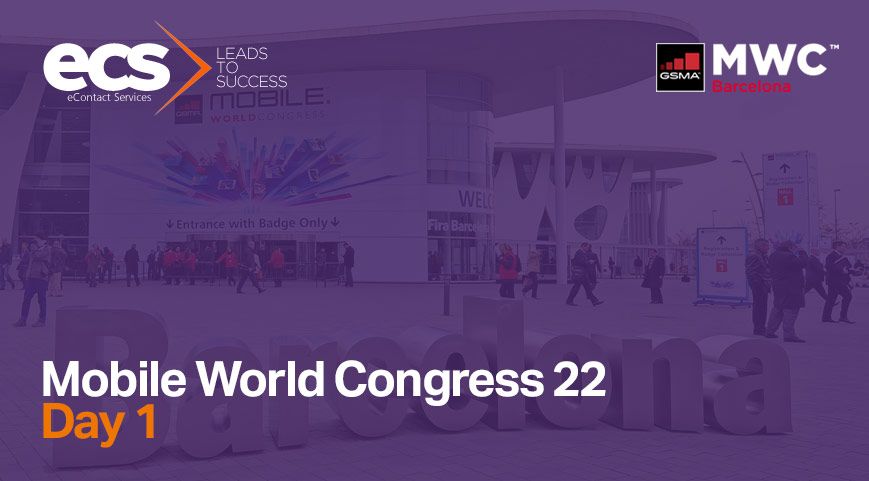 You are currently viewing MWC22: Day 1 – Here we go again…